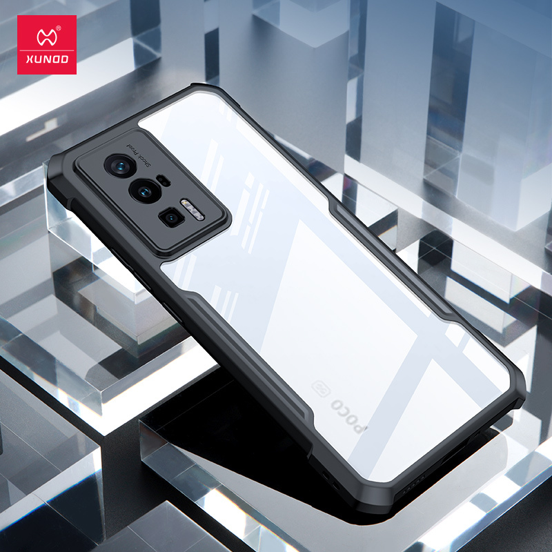 Picture of For Xiaomi Poco F5 Pro / Redmi K60 / Redmi K60 PRO NEW Shockproof TPU Bumper Hard Clear Acrylic Mobile Phone Case For Poco F5 Pro Back Cover