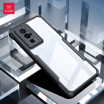 Picture of For Xiaomi Poco F5 Pro / Redmi K60 / Redmi K60 PRO NEW Shockproof TPU Bumper Hard Clear Acrylic Mobile Phone Case For Poco F5 Pro Back Cover