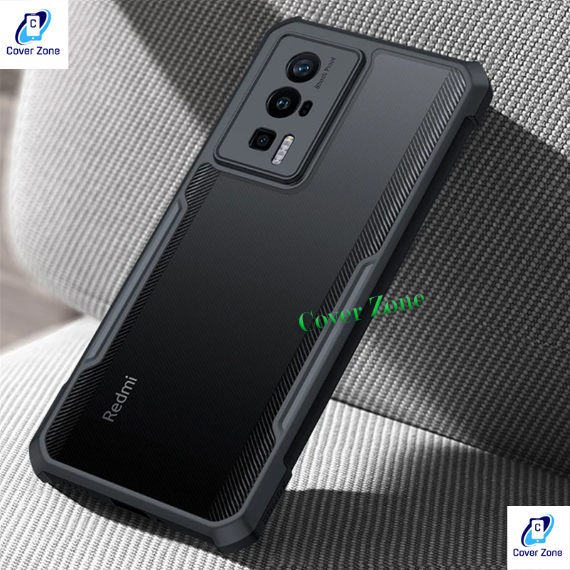 Picture of For Xiaomi Poco F5 Pro / Redmi K60 / Redmi K60 PRO NEW Shockproof TPU Bumper Hard Clear Acrylic Mobile Phone Case For Poco F5 Pro Back Cover