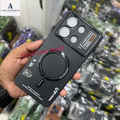 Picture of For Xiaomi Redmi Note 13 4G Soft computer magnetic wireless charging back protector back cover For Xiaomi Redmi Note 13 4G Phone Case