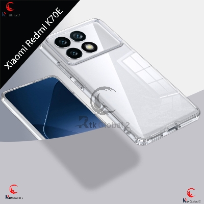 Picture of For Xiaomi Redmi K70E /Xiaomi Redmi K70 / Xiaomi Redmi K70 Pro / Flexible TPU Phone Case Clear Precision TPU Lens Cap Phone Case