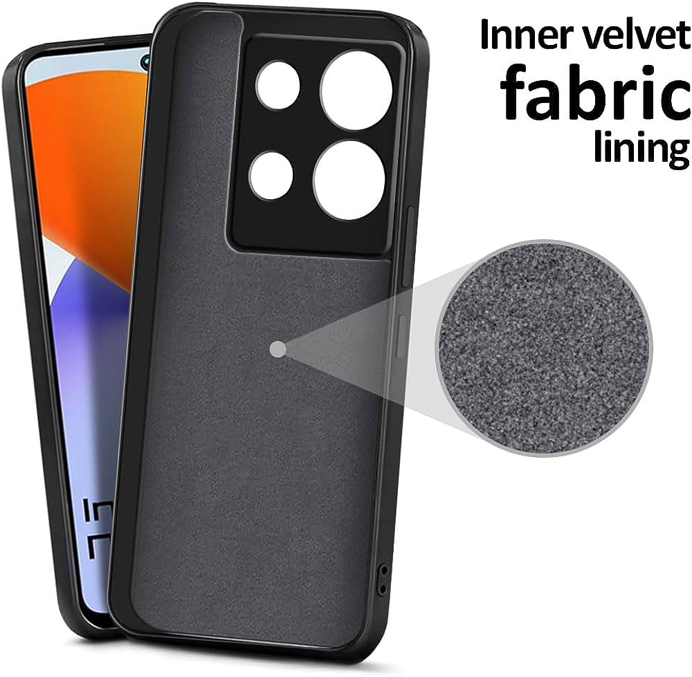 Picture of For Infinix Note 30 Pro Heavy Strong Liquid Silicone Soft Gel Rubber Shockproof Back Cover - Camera - Phone Back Cover