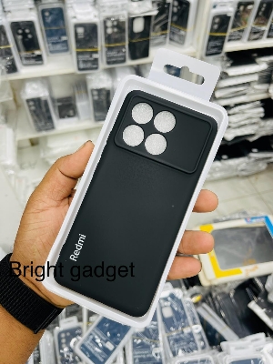 Picture of For Xiaomi Redmi K70E Silicone Back Cover Ultra Thin Soft Luxury Square Multicolor Liquid Silicone For Xiaomi Redmi K70E Phone Case