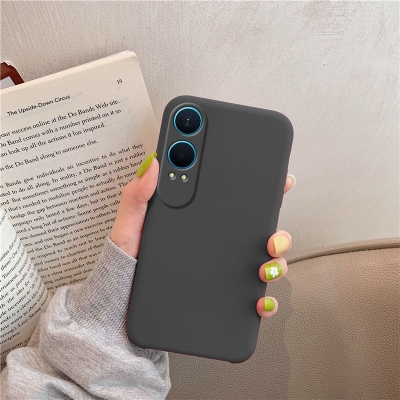 Picture of Tokifu For Oneplus Nord CE 4 Lite / OPPO K12X Casing The New Liquid Silicone Angel Eyes Phone Case Full Anti-fall Shockproof Back Cover