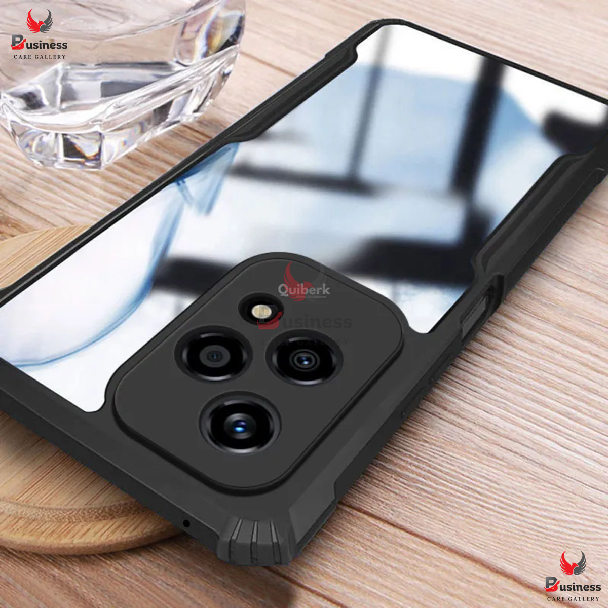 Picture of for Honor 200 Lite 5G Xunddu Case Edge-Reinforced Shockproof Hard Transparent Phone Cover