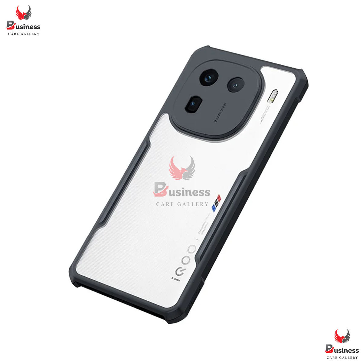 Picture of Xundd Protective Cover For vivo iQOO 12 Cases Shockproof Airbag Bumper Soft Back Transparent Shell Covers