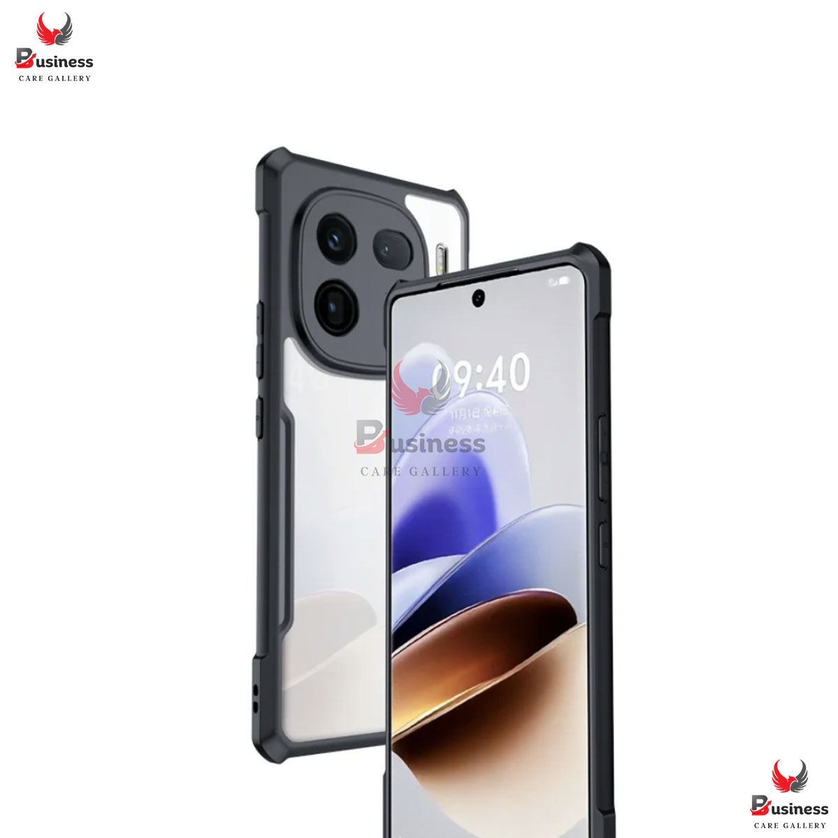 Picture of Xundd Protective Cover For vivo iQOO 12 Cases Shockproof Airbag Bumper Soft Back Transparent Shell Covers