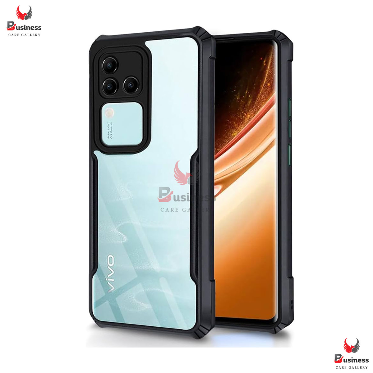 Picture of For Vivo V30 Pro/ S18 Pro Back Case Xundd Airbags Bumper Shockproof Shell Camera Lens Protection Back Transperant Cover