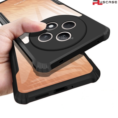 Picture of PlusCase for OPPO Reno12 F 4G 5G Case Air Cushion Hard Clear Shockproof Back Cover