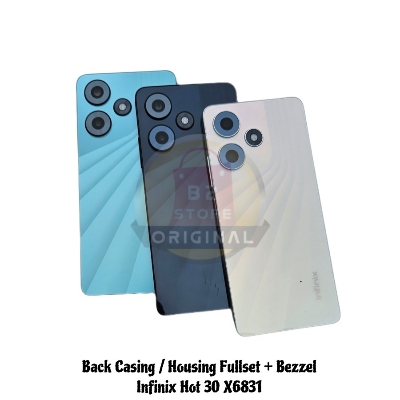 Picture of Back Casing Kesing Housing Backdoor Fullset + Bezel Infinix Hot 30