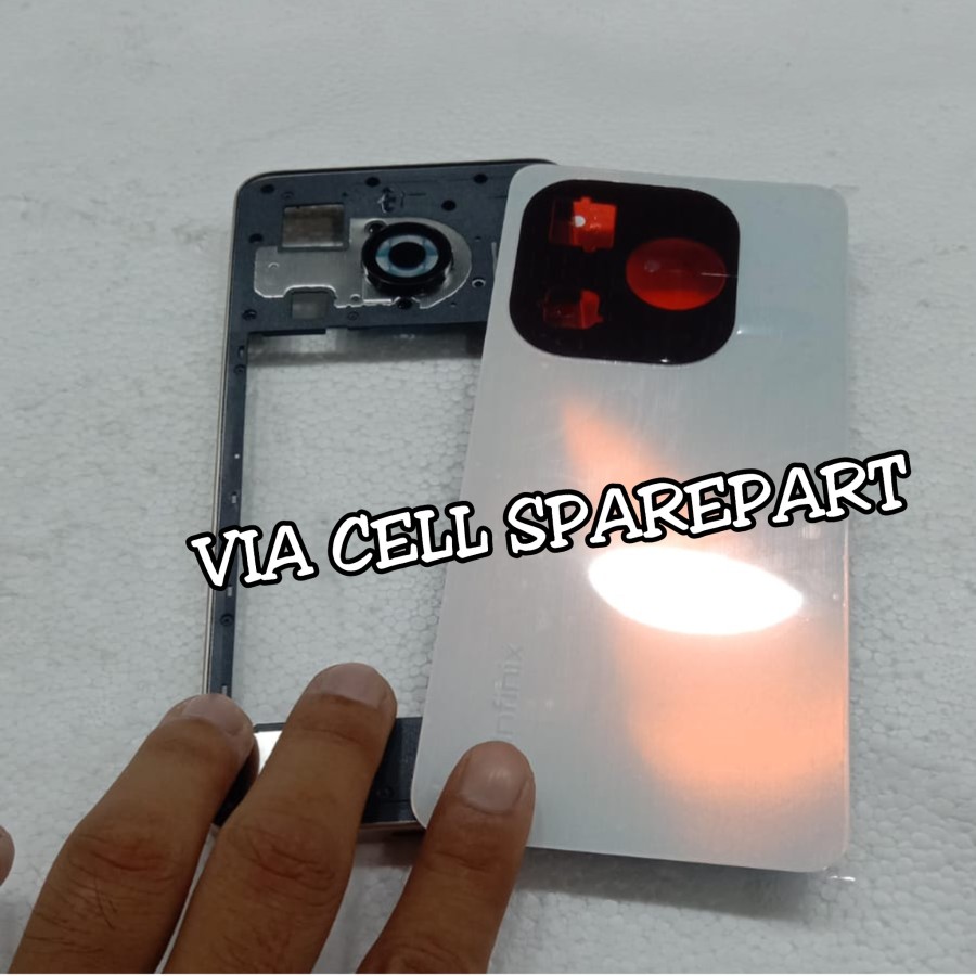 Picture of Housing Back Casing Kesing Backdoor + Bezel infinix Smart 8 Pro X6525B