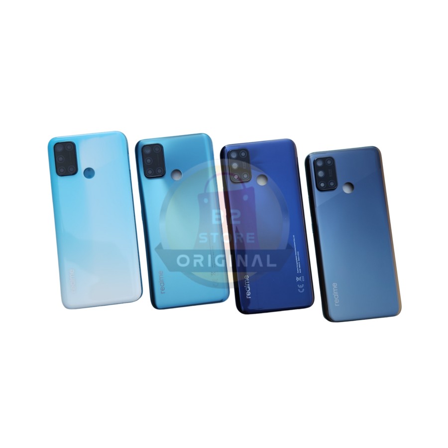 Picture of HOUSING BACK CASING KESING FULLSET BACKDOOR + BEZEL REALME 7i | C17