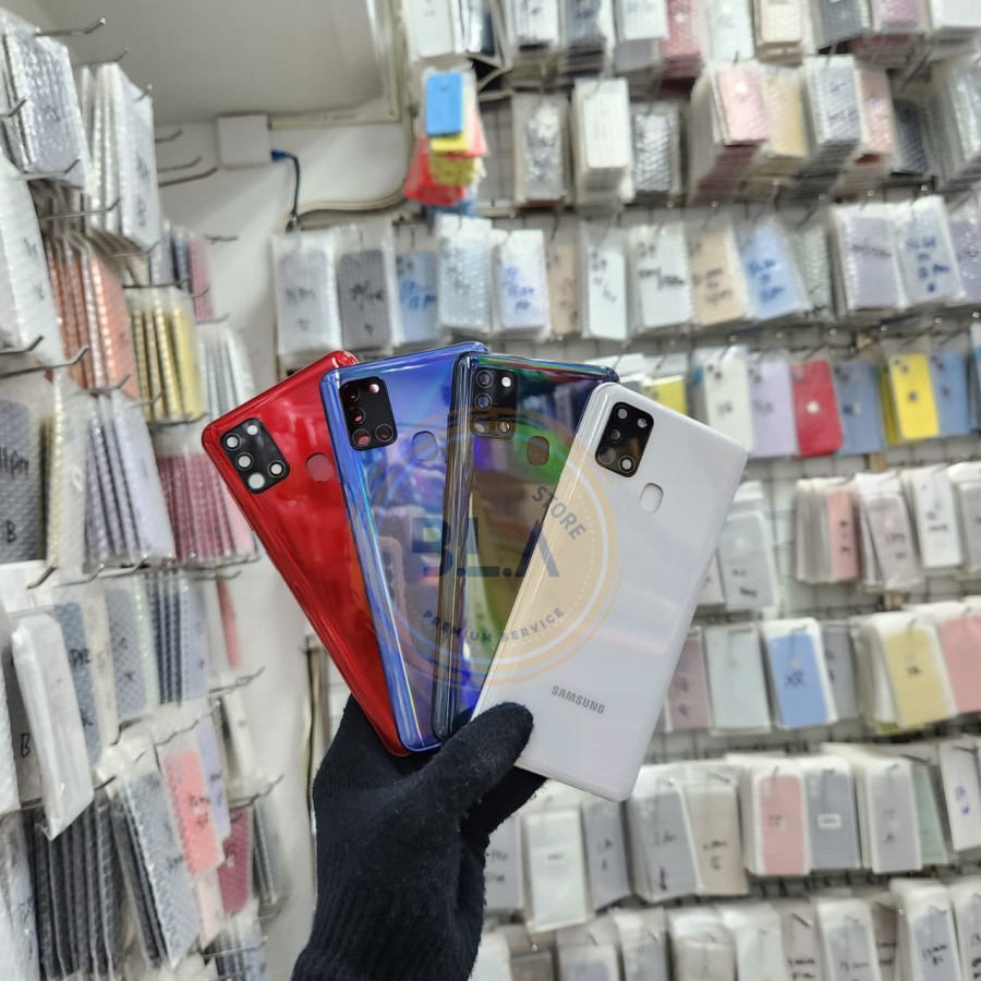 Picture of HOUSING BACK CASING KESING BACKDOOR + BEZEL SAMSUNG GALAXY A21S A217F