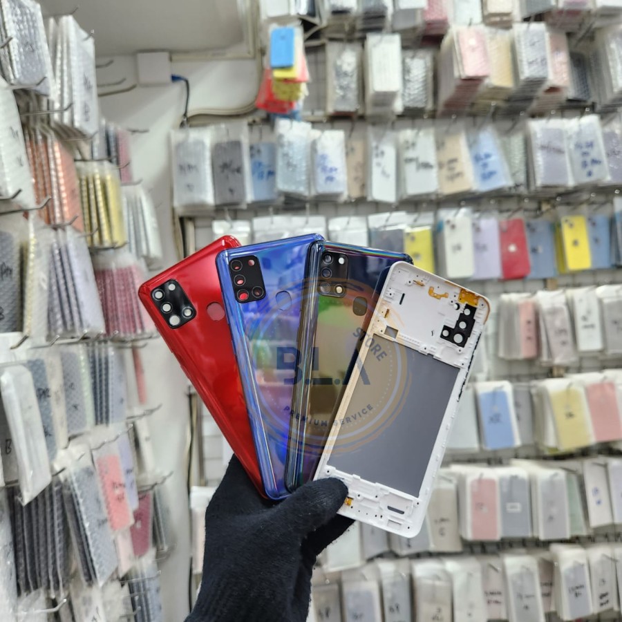 Picture of HOUSING BACK CASING KESING BACKDOOR + BEZEL SAMSUNG GALAXY A21S A217F
