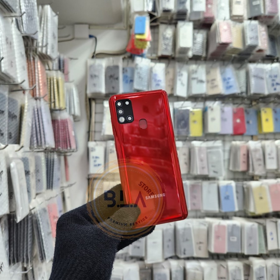 Picture of HOUSING BACK CASING KESING BACKDOOR + BEZEL SAMSUNG GALAXY A21S A217F