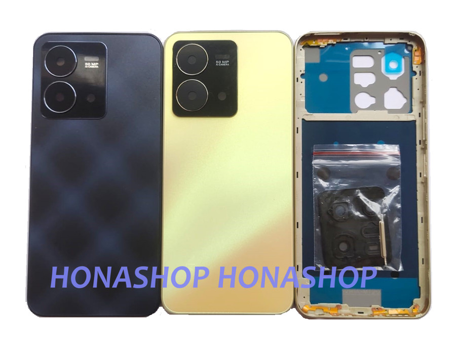 Picture of BACK CASING - KESING - HOUSING BACKDOOR FULLSET VIVO Y35 2022 TUTUPAN FULLSET - BACKDOOR