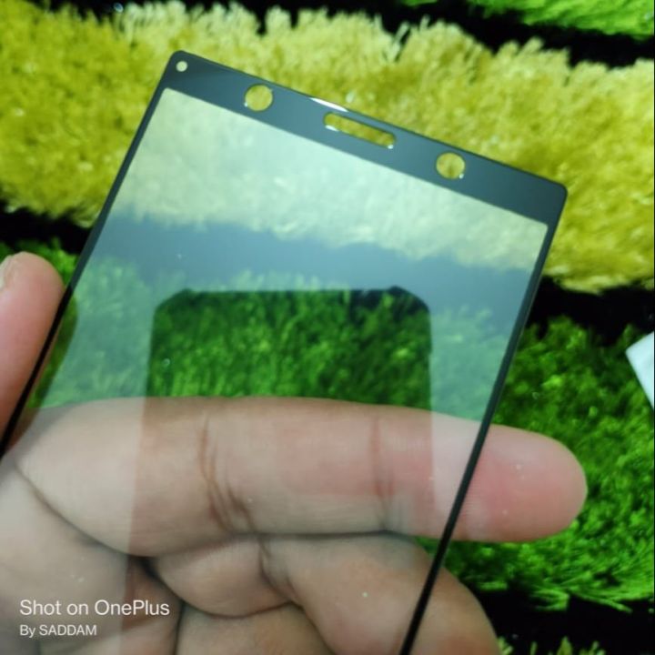 Picture of SONY Xperia 5 Full Tempered Glass Anti-Oil Stain Screen Protector for Comprehensive Edge-to-Edge Protection