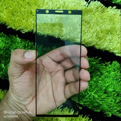 Picture of SONY Xperia 5 Full Tempered Glass Anti-Oil Stain Screen Protector for Comprehensive Edge-to-Edge Protection