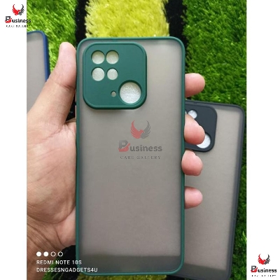 Picture of For Xiaomi Redmi 10C Bumper Camera Protect Phone Back Cover For Redmi 10C Back Cover