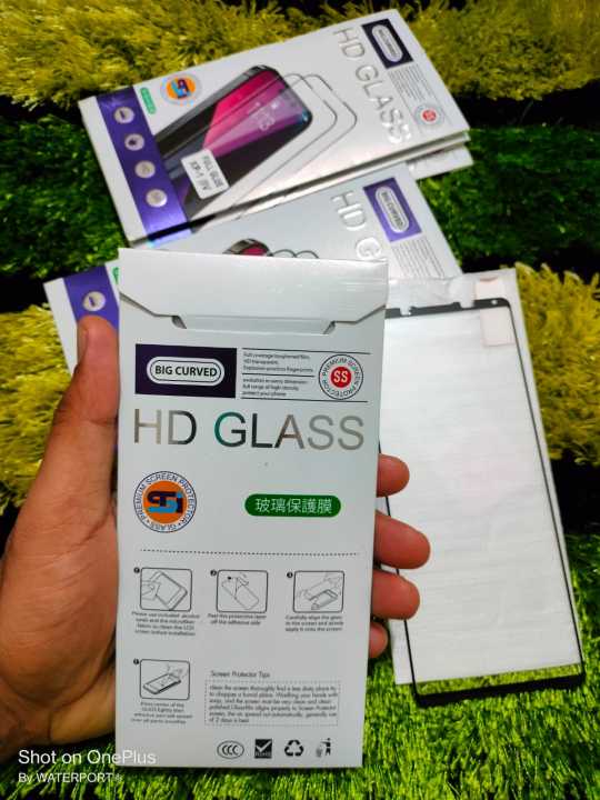 Picture of Full Glue Sony Xperia 1 III XP-1 (iii) 1 Mark 3 HD Glass Big Curved Premium Screen Protector Sony Xperia 1 Mark 3 Tempered Glass