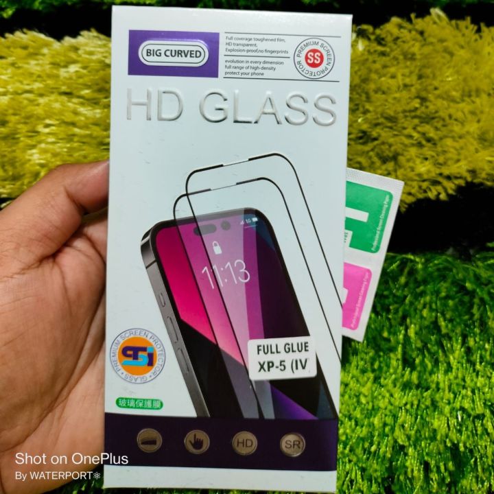 Picture of Full Glue Sony Xperia 5 IV XP-5 (IV) 5 Mark 4 HD Glass Big Curved Premium Screen Protector Sony Xperia 5 Mark 4 Tempered Glass