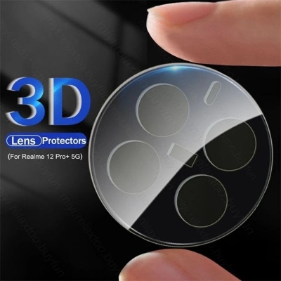 Picture of Realme 12 Pro and Realme 12 Pro Plus 5G 3D Camera Protector Glass