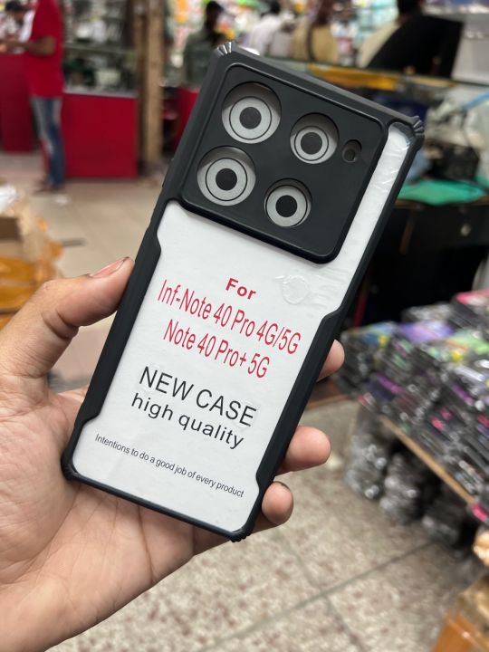 Picture of Shockproof Case Specifically Designed To Protect Infinix Note 40 Pro / Infinix Note 40 Pro 4G / Infinix Note 40 Pro 5G / Infinix Note 40 Pro Plus Back Cover Infinix Note 40 Pro 4G/5G, Infinix Note 40 Pro Plus