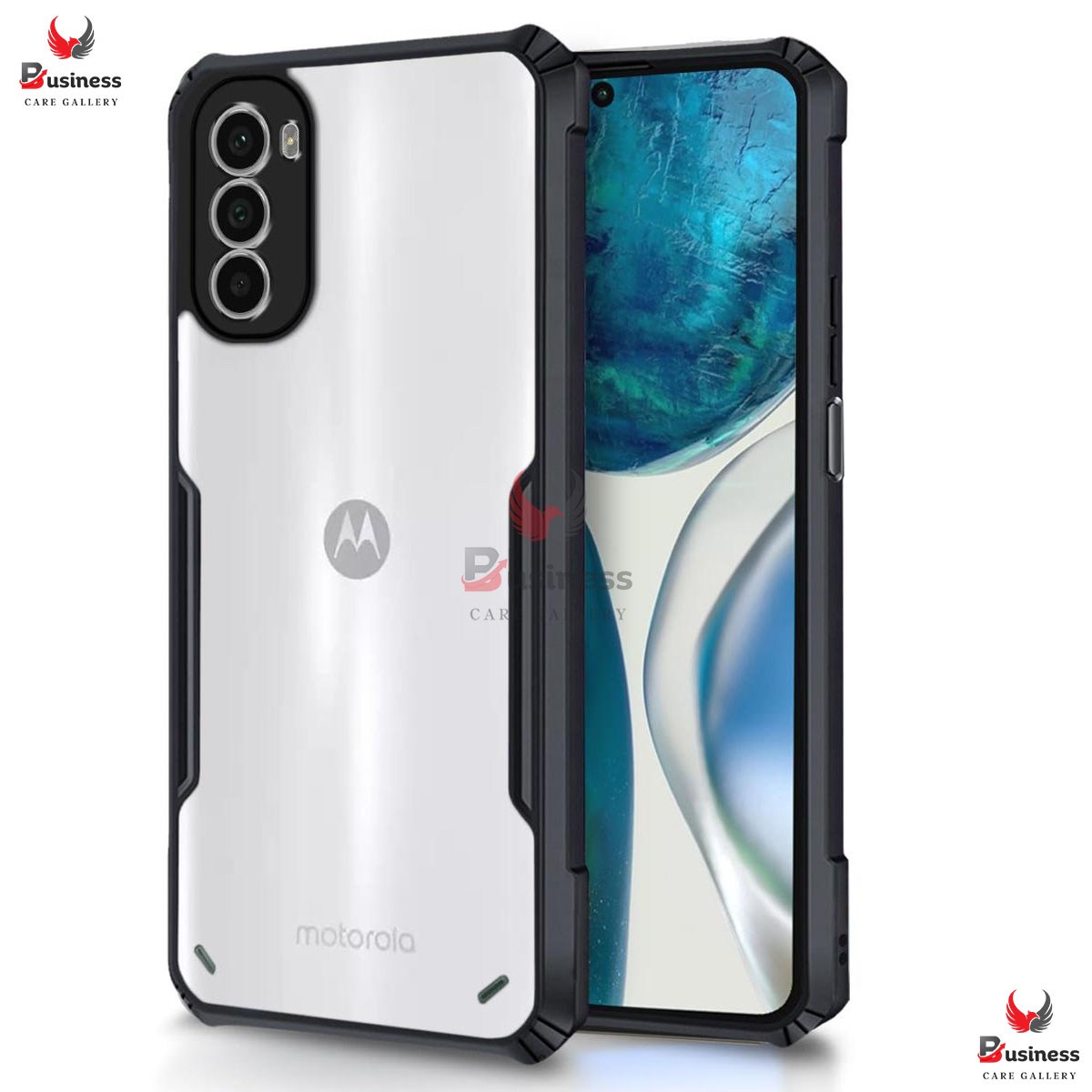 Picture of Motorola Moto G71 5G Xundd Protective Transparent Airbag Bumper Phone Case For Moto G71Back Cover
