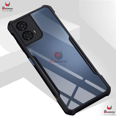 Picture of Motorola Moto G24 / Motorola Moto G24 POWER Xundd Hard Clear Acrylic Shockproof TPU Bumper Mobile Phone Case For Motorola G24 Back Cover