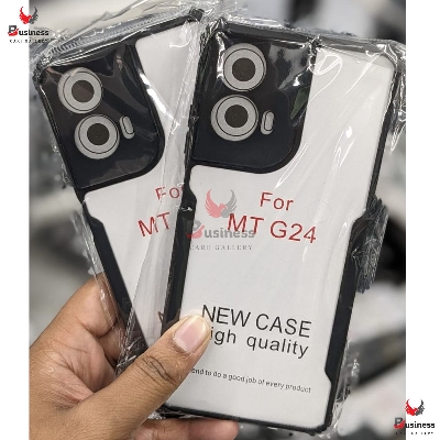 Picture of Motorola Moto G24 / Motorola Moto G24 POWER Xundd Hard Clear Acrylic Shockproof TPU Bumper Mobile Phone Case For Motorola G24 Back Cover