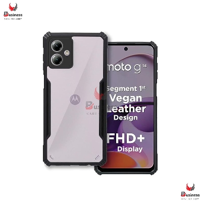 Picture of Motorola Moto G14 Xundd Back Cover Transparent bumper Hard Phone Case