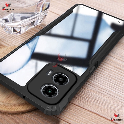 Picture of For Motorola Moto G34 Xundd Protective Transparent Airbag Bumper Back Side Clear Phone Case For Motorola Moto G34 Back Cover