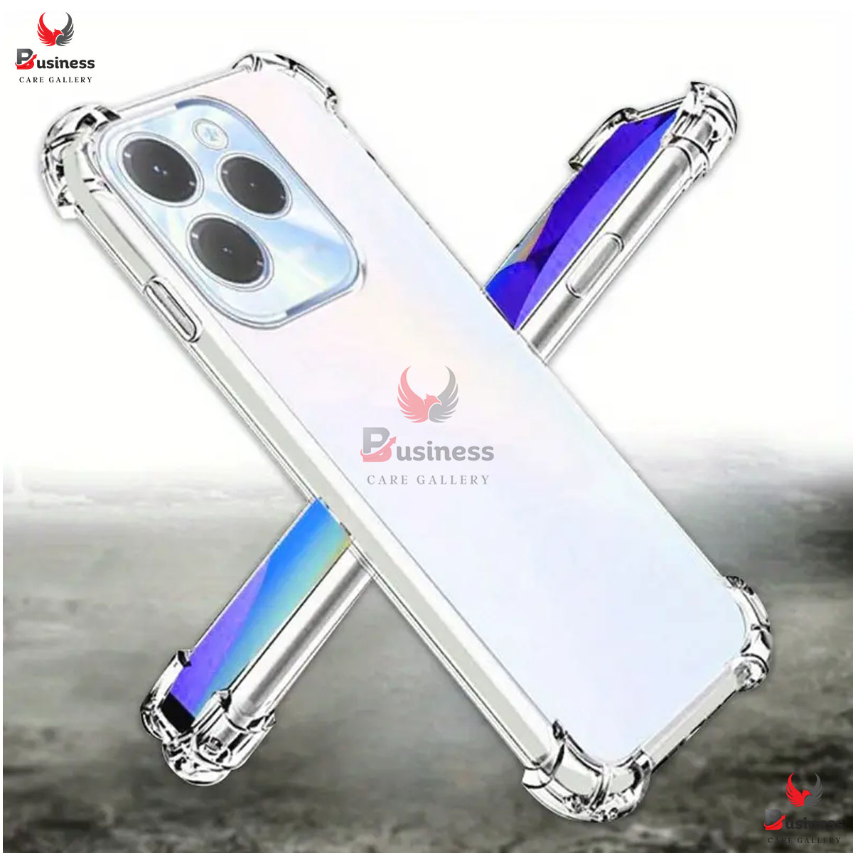 Picture of For Infinix Hot 40 / Hot 40i / Hot 40 pro tecno spark go 2024 spark 20c itel A70 Flexible Clear Transparent Soft TPU Back Case Cover