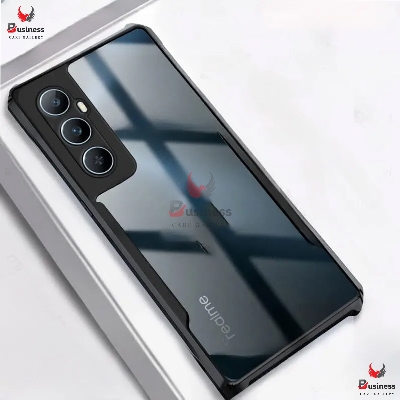 Picture of Realme C65 4G Xundd Protective Airbag Bumper Transparent Back Side Clear Phone Case For Realme C65 Back Cover