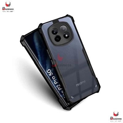 Picture of Realme P2 Pro 5G Xundd Protective Airbag Bumper Transparent Back Side Clear Phone Case For Realme P2 Pro Back Cover