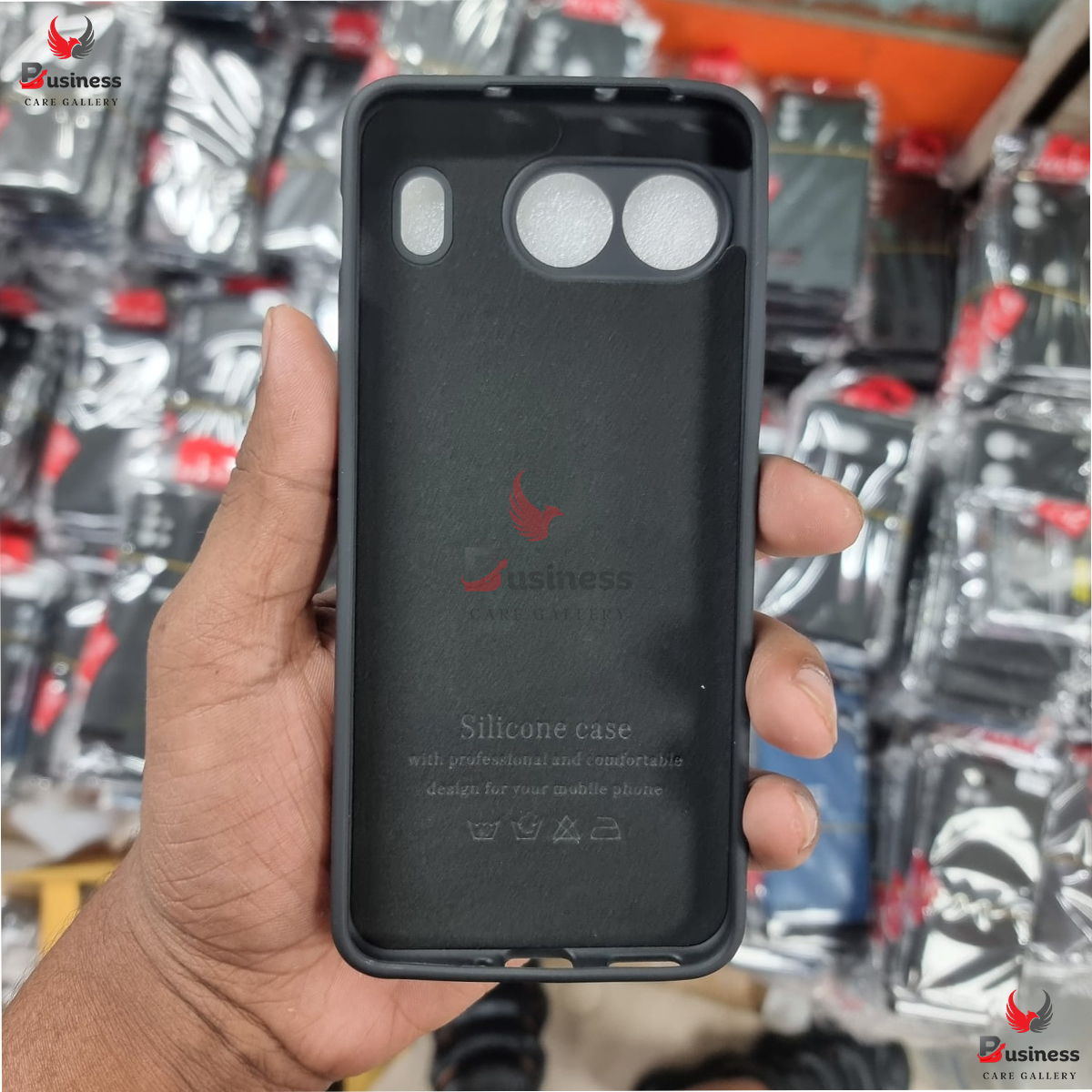 Picture of Silicone Case For OnePlus Nord 4 5G Soft Flexible Rubber Material Premium Shockproof Camera Bumper Protective Stylish Silicon Back Cover