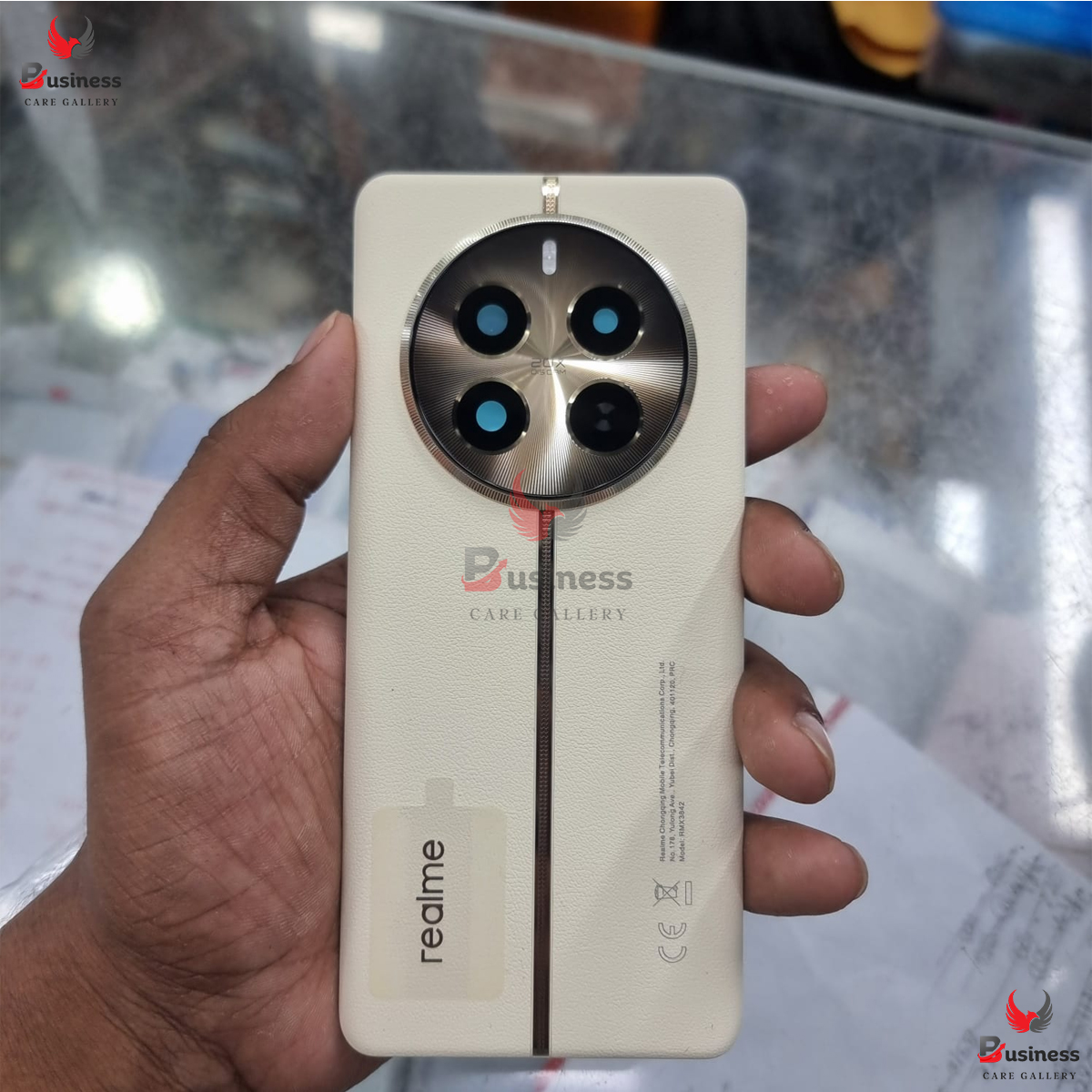 Picture of Replacement Backshell Glass Panel for Realme 12 Pro Backshell Battery Back Door Housing-100% Original