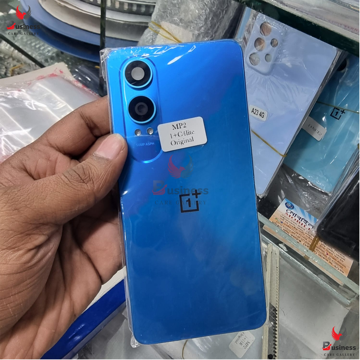 Picture of Replacement Backshell With Side Frame Panel for OnePlus Nord CE4 Lite Battery Back Door Housing Cover With Middle Part