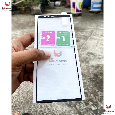 Picture of For Sony Xperia 1 Full Tempered Glass Full Glue Premium Quality Ultra Clear Anti-scratch, Anti Oil Stains Screen Protector Edge To Edge Full Screen Coverage Glass Protector