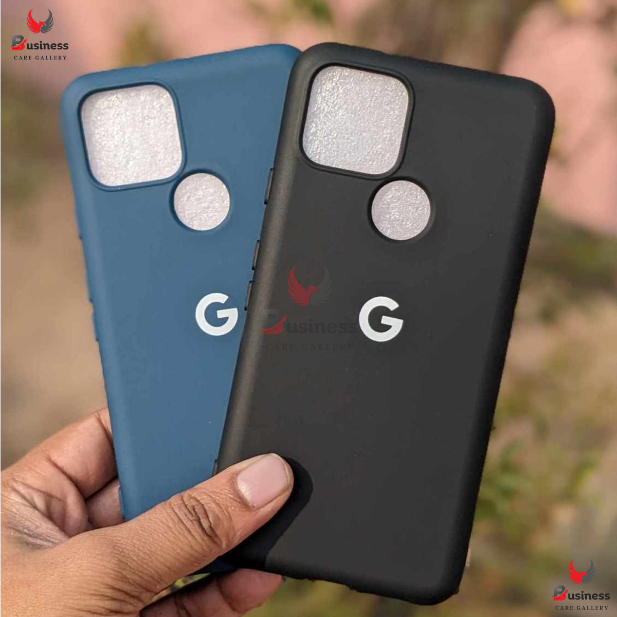 Picture of For Google Pixel 5 Luxury Silicon Protect Back Cover Soft Case - Camera  100% Original