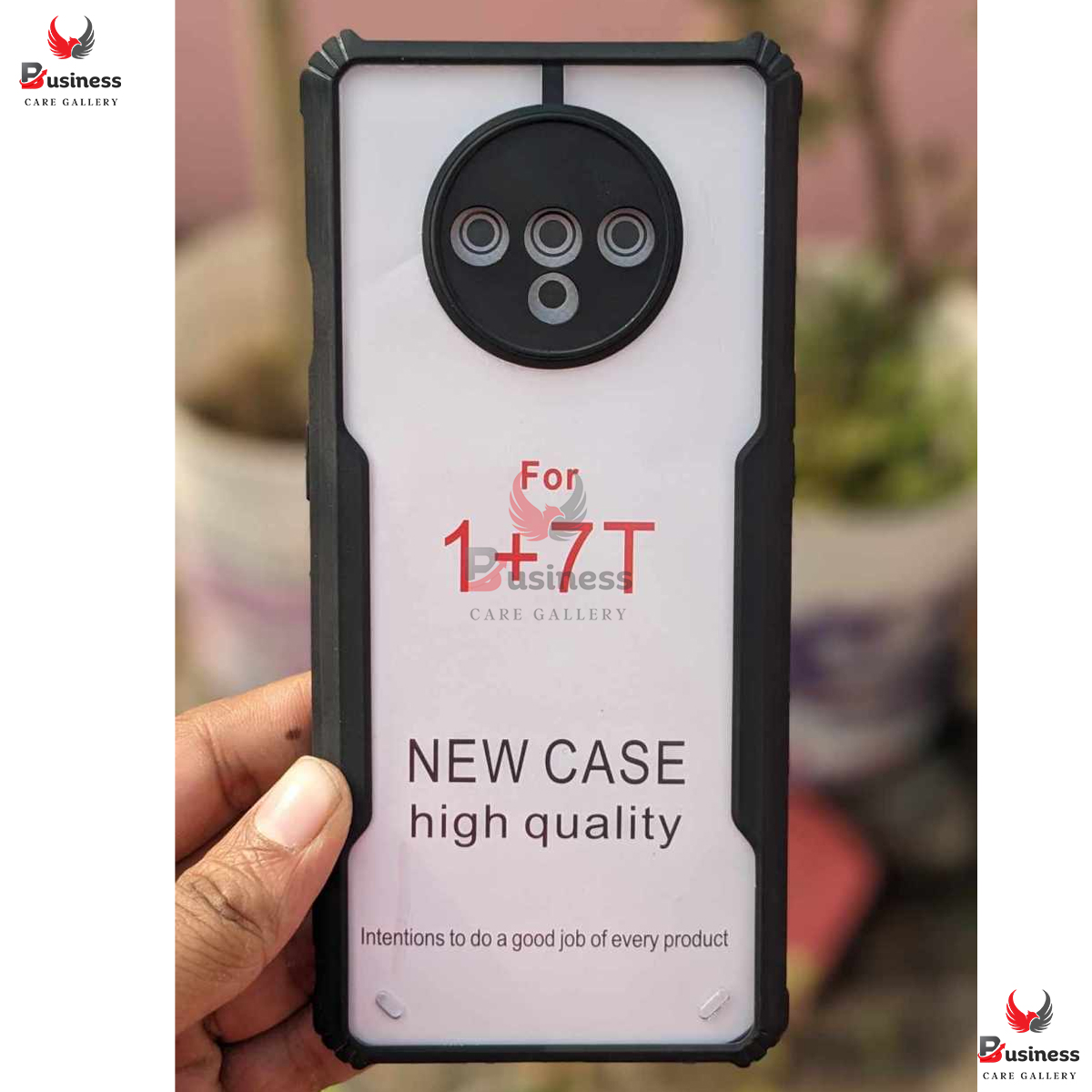 Picture of For OnePlus 7T Cases Shockproof Airbag Bumper Soft Back Transparent Shell Covers Xundd Protective Back Cover