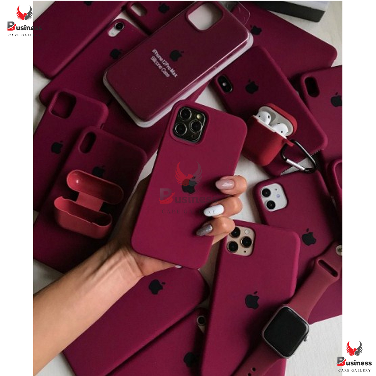 Picture of For Apple Iphone 6/6S/6S Plus/7/8/7+/8+/X/Xs/Xs Max/11/11 Pro/11 Pro Max/12/12 Pro/12 Pro Max/13/13 Pro/13 Pro Max/14/14 Pro/14 Plus/14 Pro Max/15/15 Pro/15 Pro Max Luxury Shockproof Liquid Silicone Case Back Cover Black & White & Marron Phone Back Cover