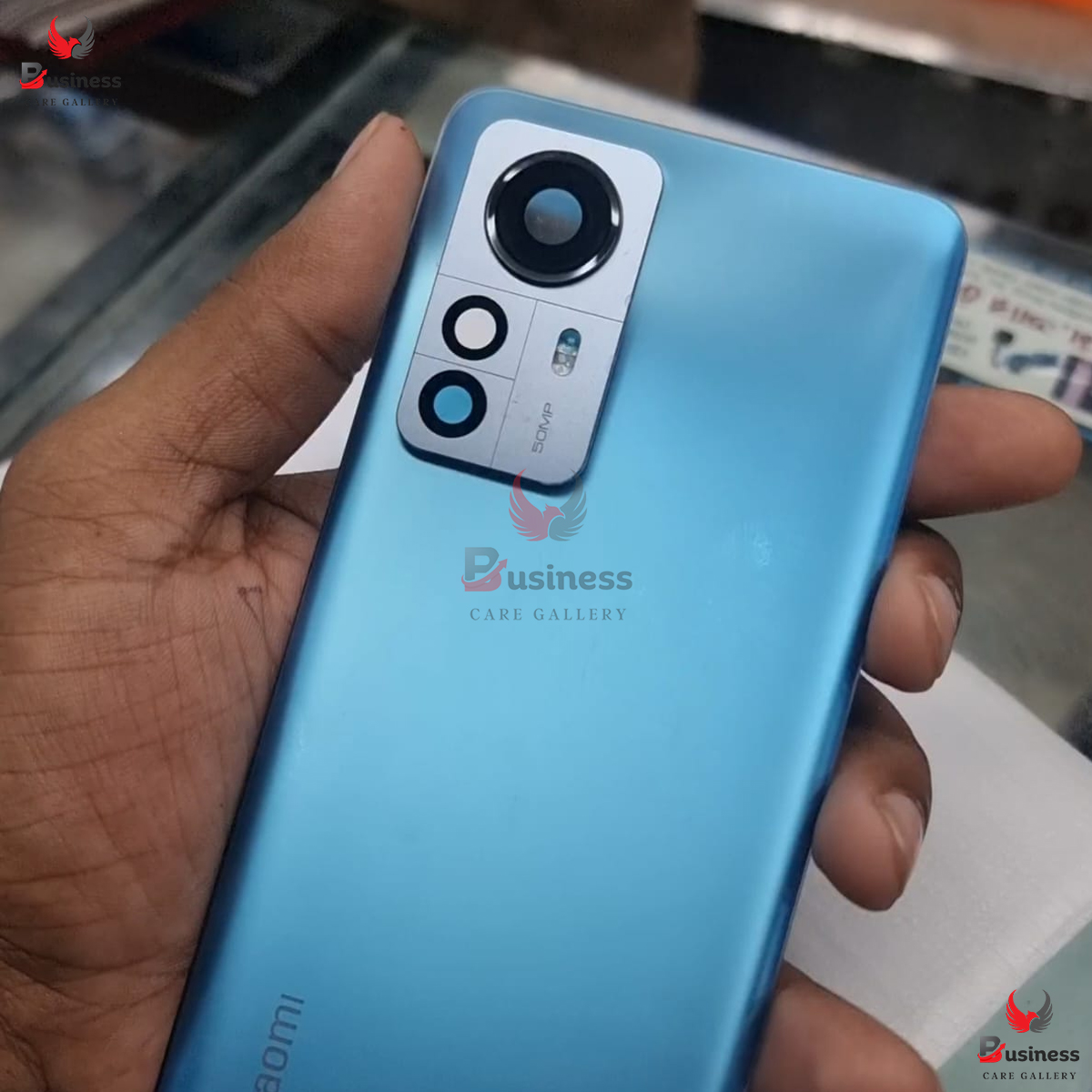 Picture of Eplacement Backshell Glass Panel for Xiaomi Mi 12 Pro 100% Original Battery Back Door Housing