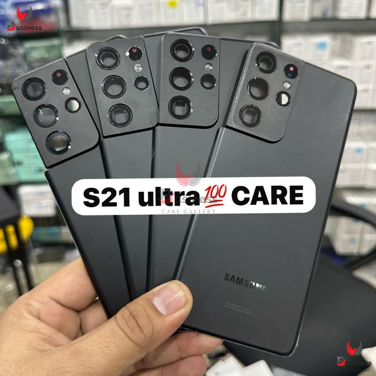 Picture of Back Cover Battery Housing Door Lid Shell For Samsung Galaxy S21 Ultra Backshell