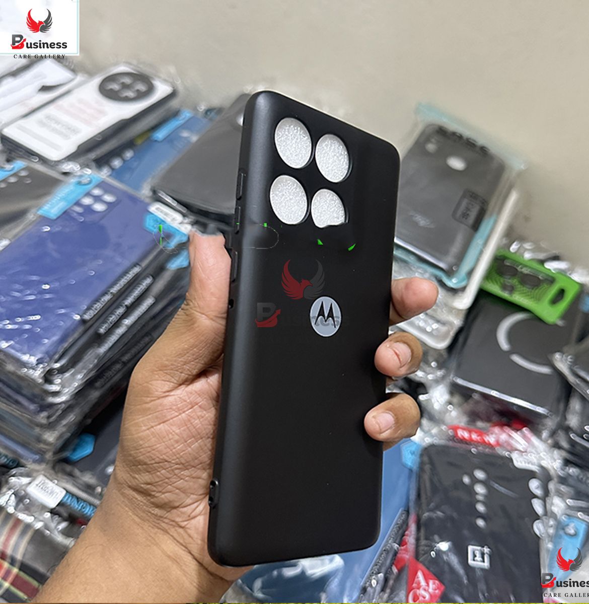 Picture of For Motorola Edge 60 Fusion New Generation Luxury Liquid Silicone Unique Design Back Case