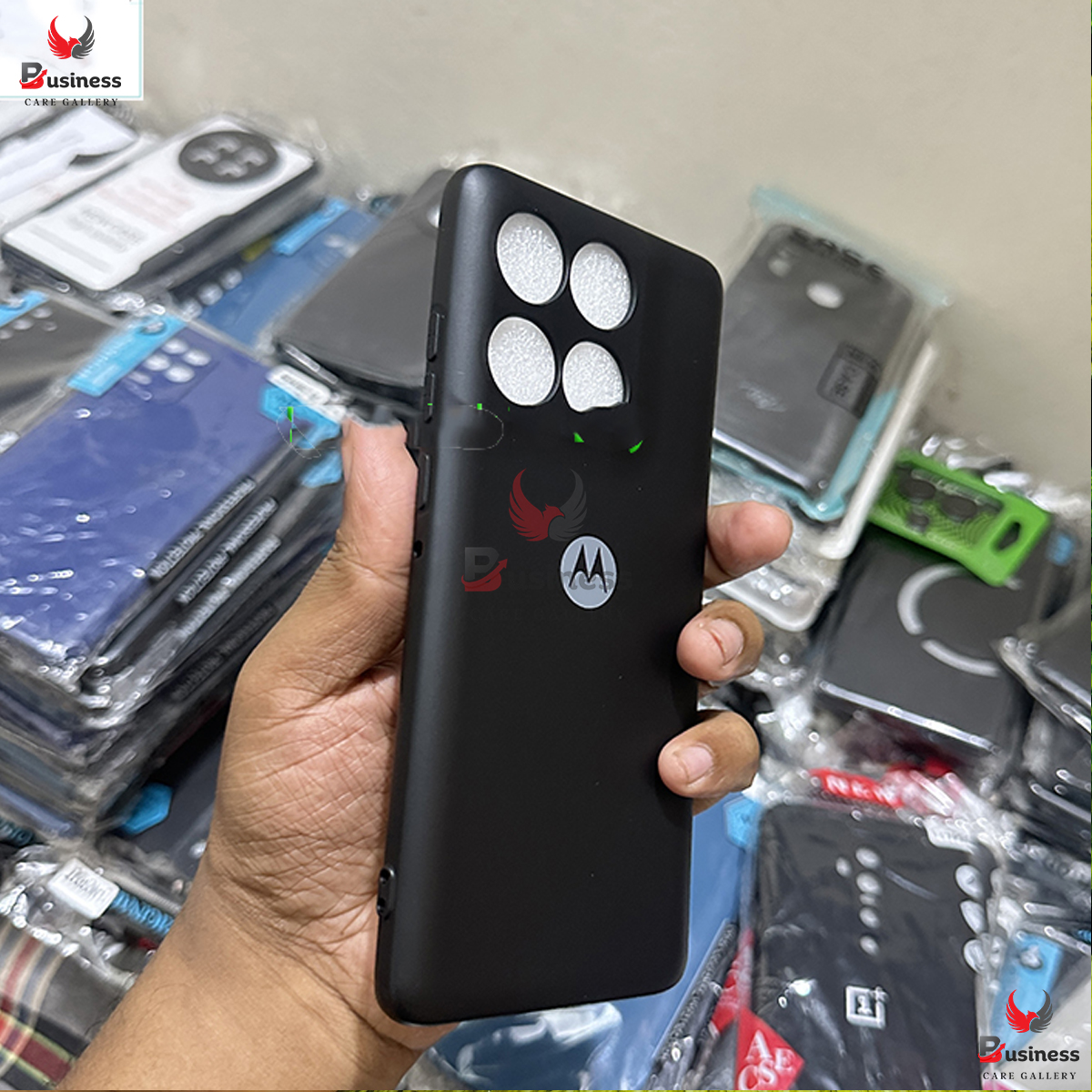 Picture of For Motorola Edge 60 Fusion New Generation Luxury Liquid Silicone Unique Design Back Case