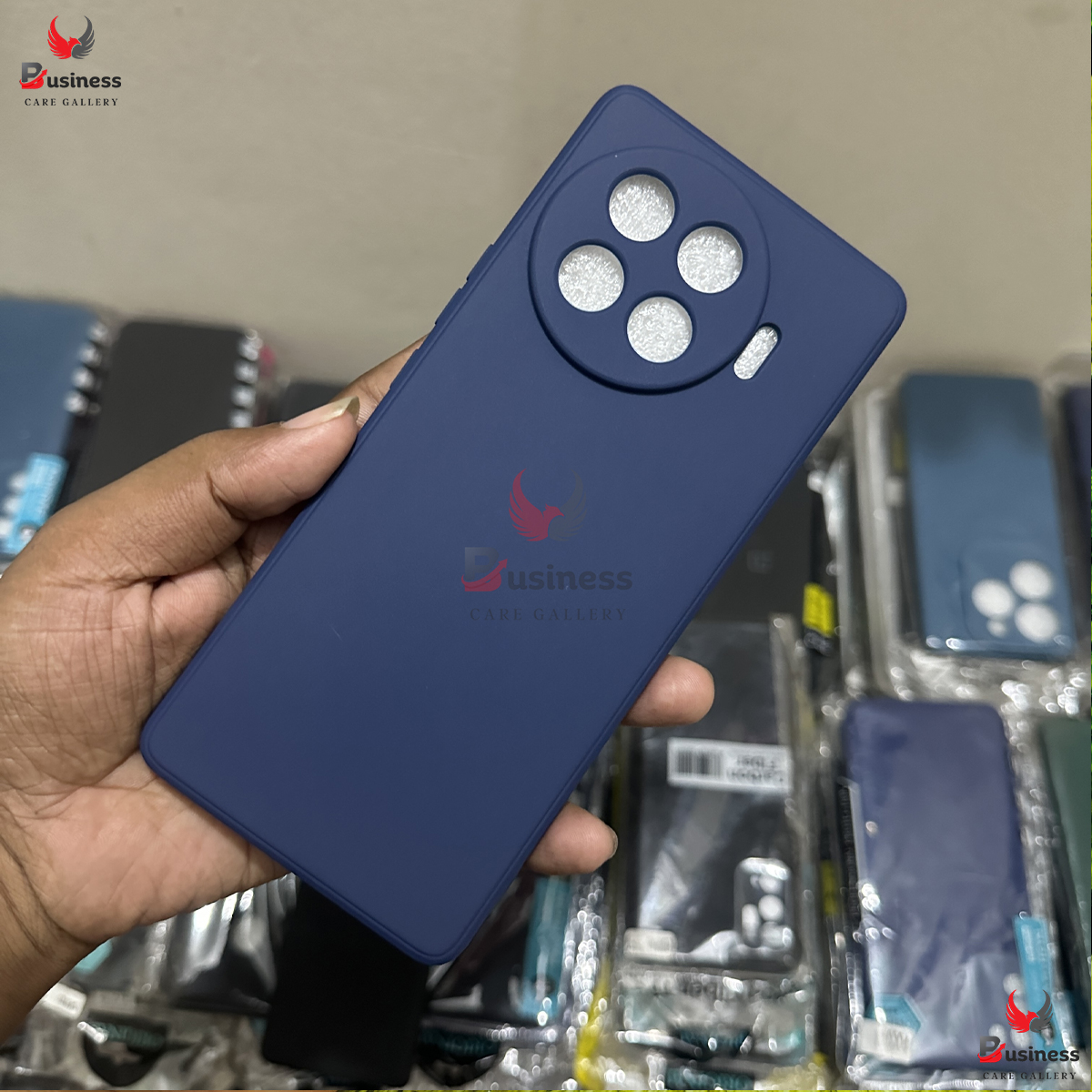 Picture of For Tecno Spark 20 Pro+ / Tecno Spark 20 Pro Plus Premium Soft Silicone Shockproof Camera Bumper Protective Trendy Stylish Back Cover