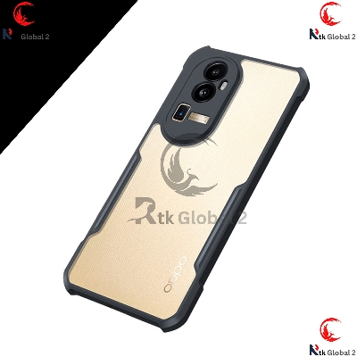 Picture of For Oppo Reno 10 Pro Plus Back Cover Xundd Case Edge-Reinforced Shockproof Hard Transparent Phone Cover