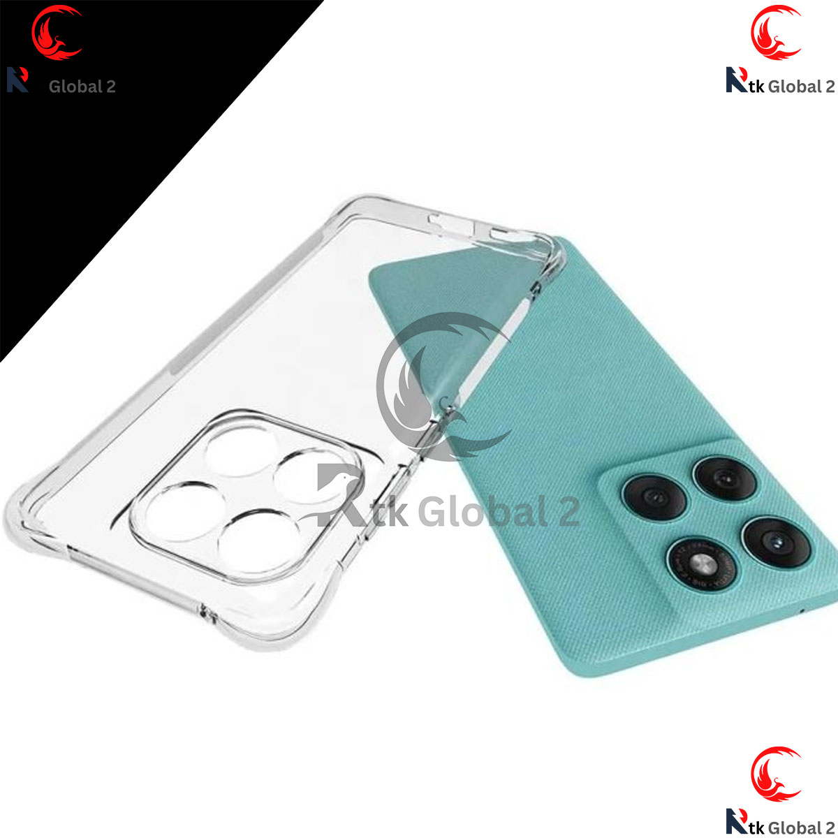 Picture of For Motorola Edge 60 Fusion / Motorola Edge 60 5g Case Soft Transparent Full Protection shockproof Armor Back Cove