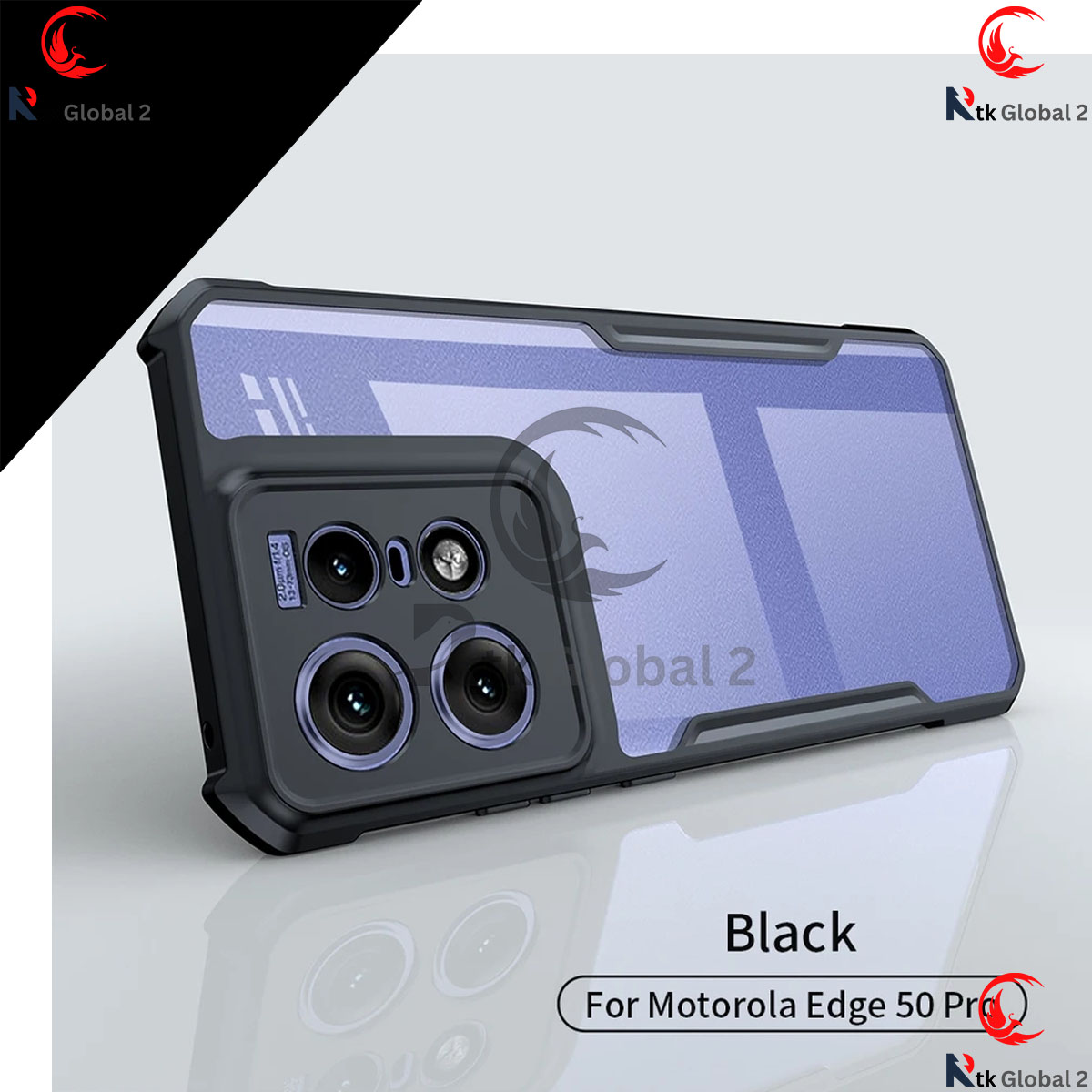 Picture of Back Cover For Motorola Moto Edge 50 Pro - (Xundd Cases TPU Bumper Hard Clear )